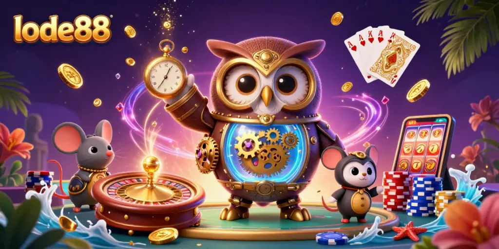 Win big at lode88 with stunning casino visuals and a lively steampunk ambiance.