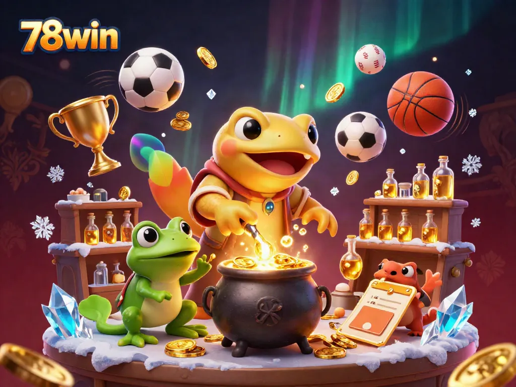 Engage in thrilling games at 78win with golden salamander alchemist and dynamic sports elements.