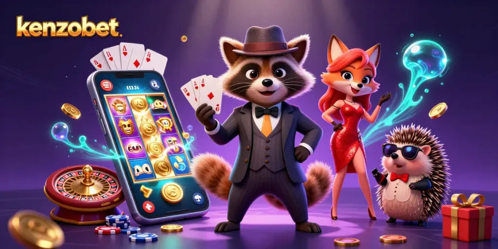Experience thrilling wins at kenzobet with vibrant casino adventures and engaging characters.
