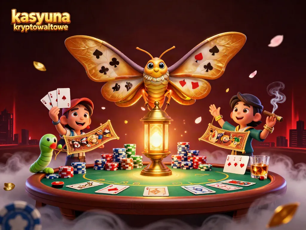 Experience the enchanting kasyna kryptowalutowe with vibrant characters and casino elements.