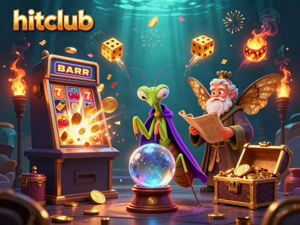 Engage with hitclub's thrilling jackpot experience featuring mystical characters and exciting casino games.